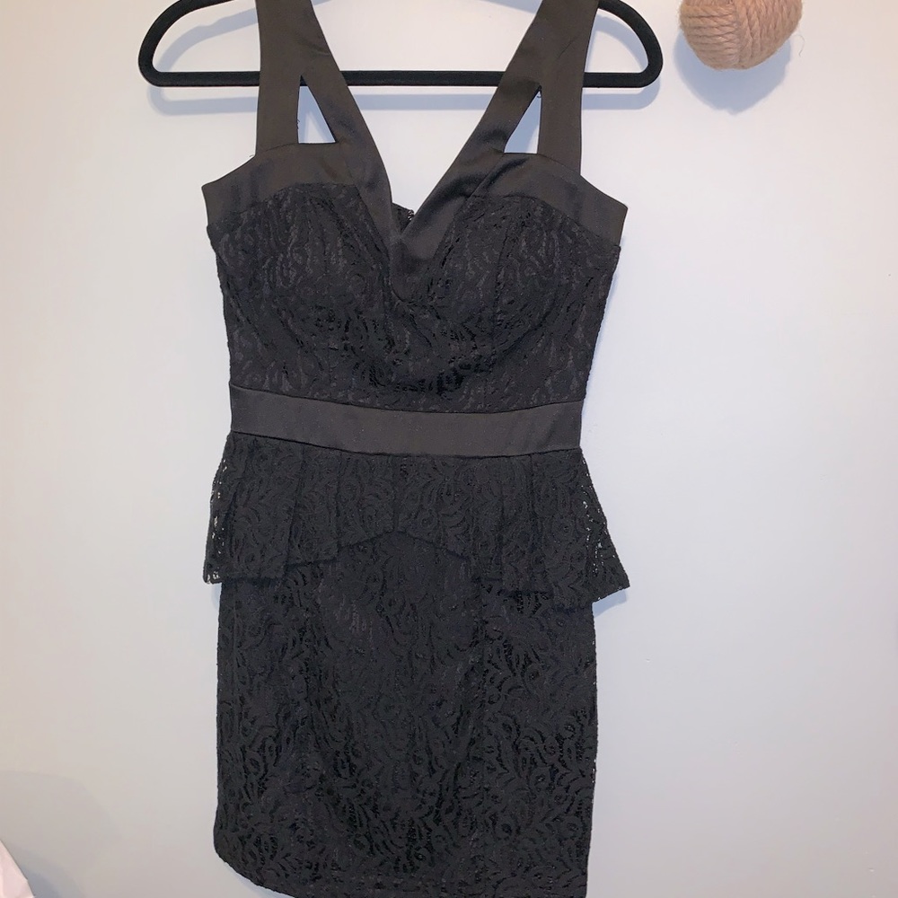 XOXO Junior’s Black Lace Dress size 1/2